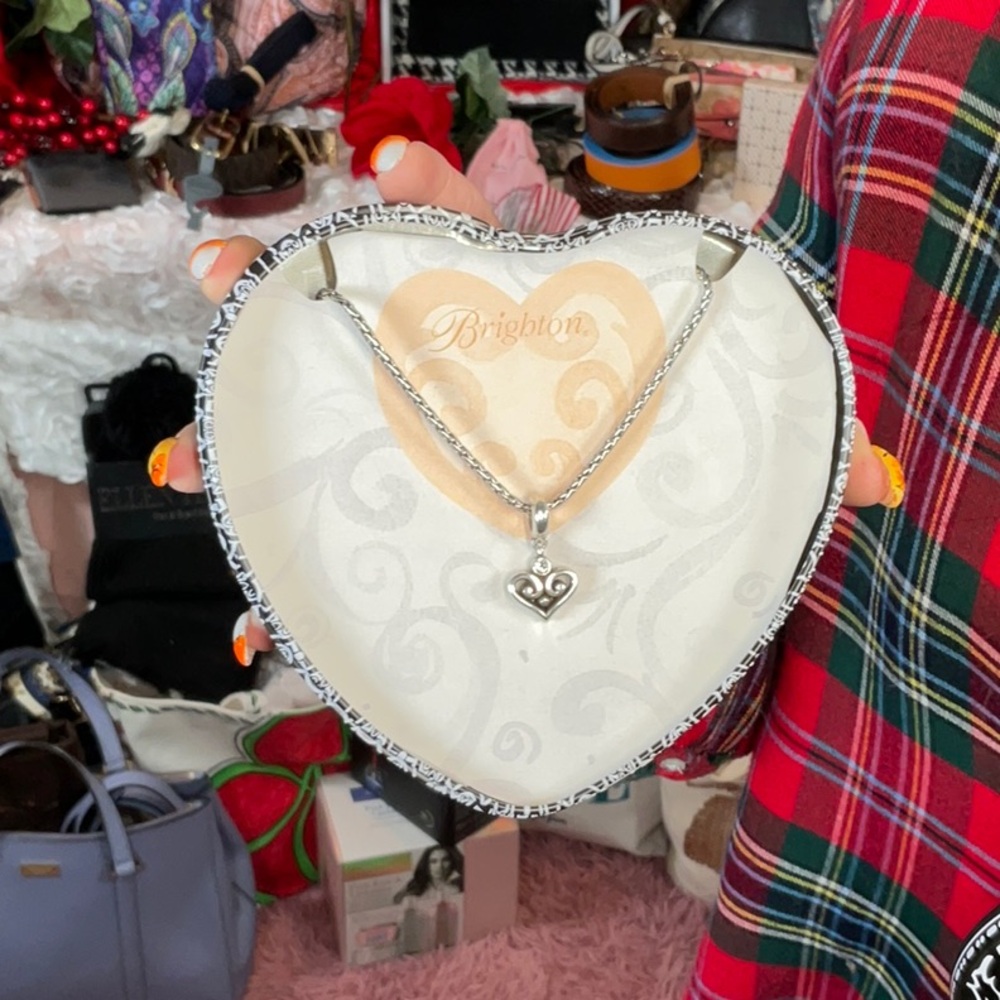 Brighton Necklace In Tin Heart Box